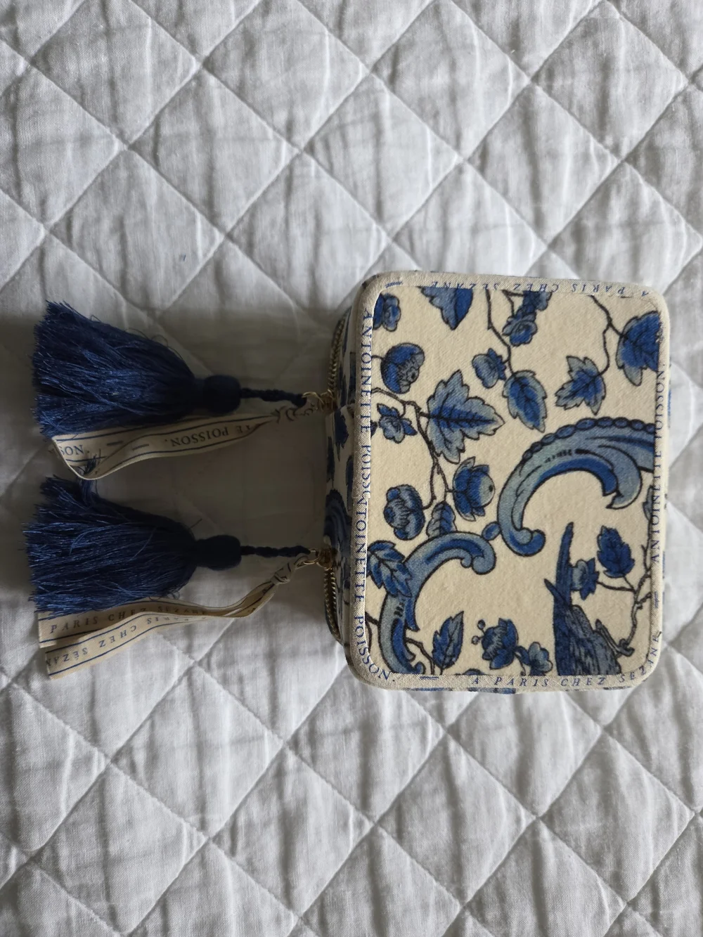 NEW Sezane x Antoinette Poisson Travel Jewelry Case - Picture 4 of 5